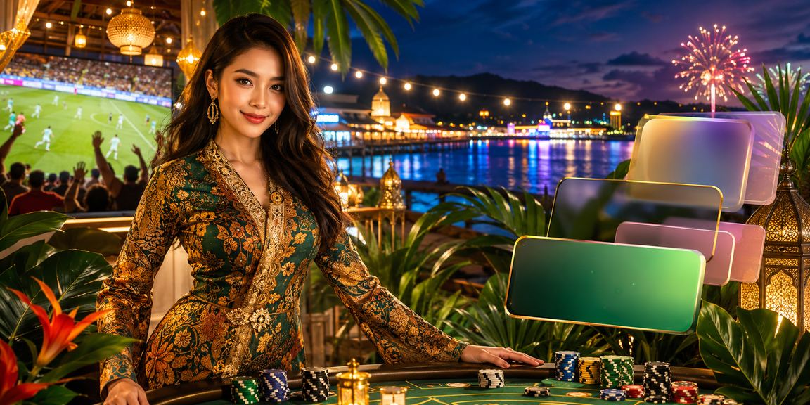 Suasana hiburan Malaysia dengan rekaan batik pada platform rav4
