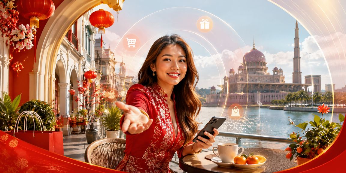Pengguna dari Putrajaya menggunakan telefon untuk bermain permainan popular di rav4